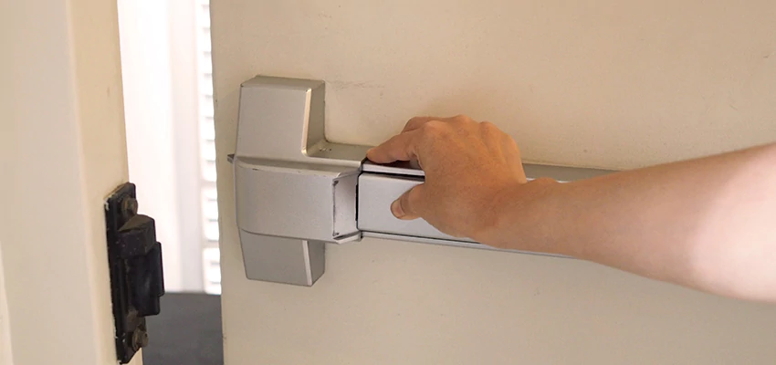 Roller Gate Panic Bar Installation in American Canyon, California